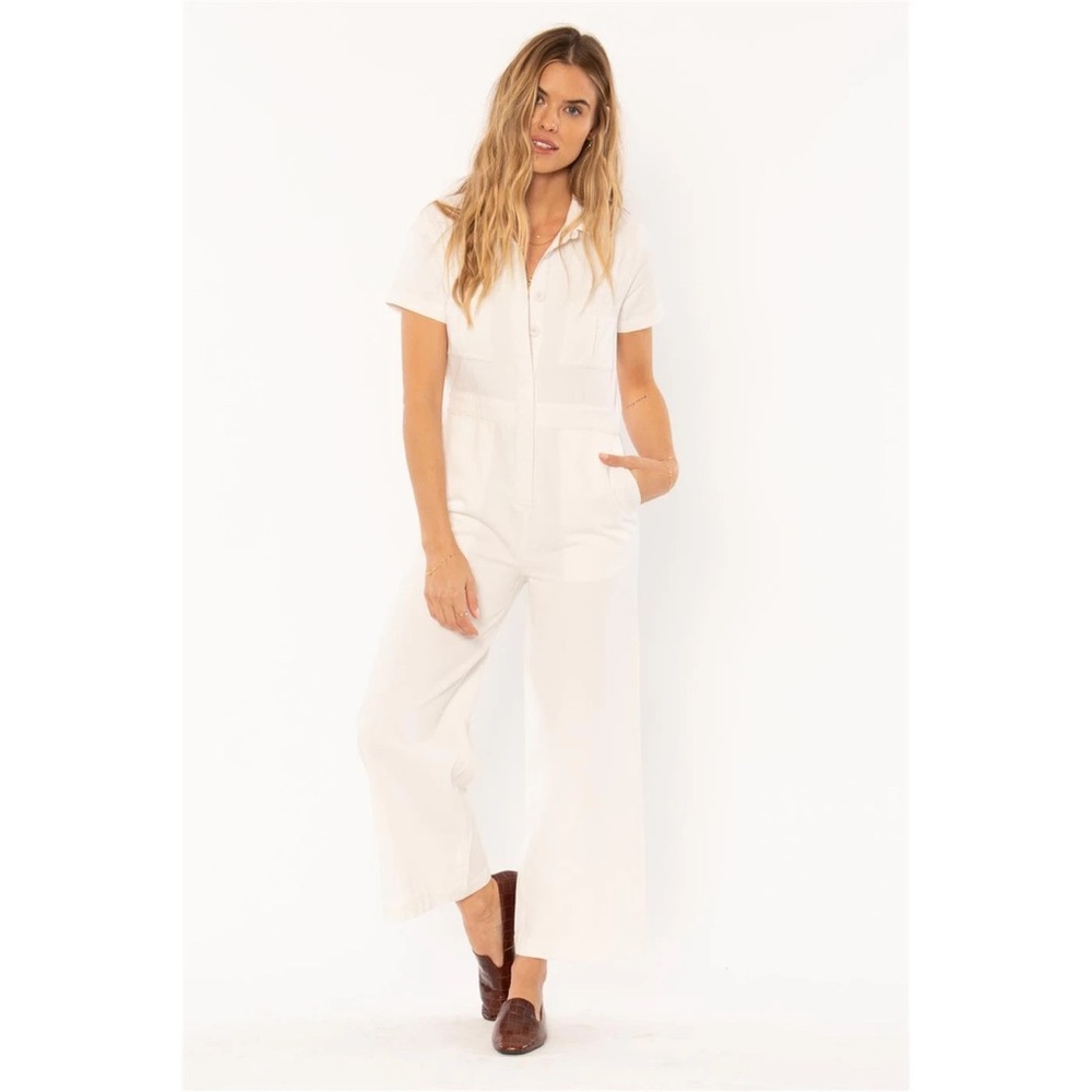 Amuse Society Alix Jumper (Cream/White)